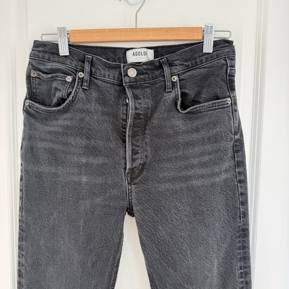 AGOLDE | Riley High Rise Straight Crop - Picture 6 of 15